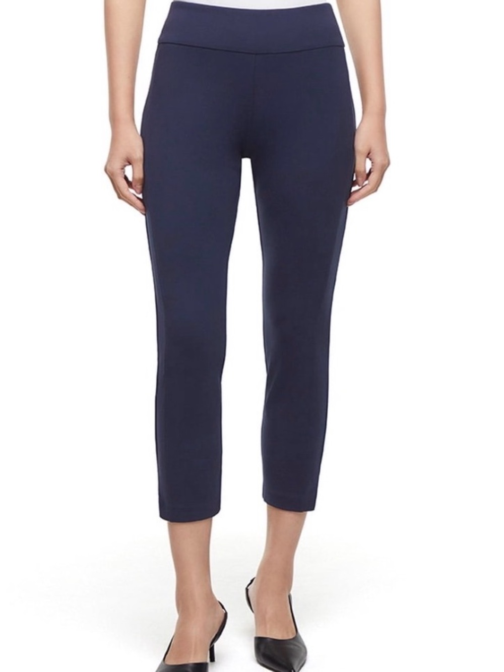 Express Women's Ponte Pant - Navy